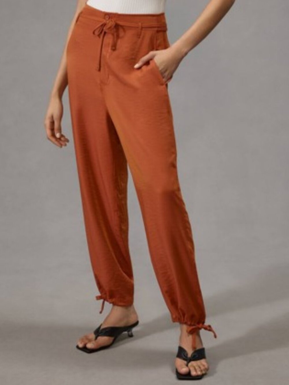 ANTHROPOLOGIE TINY Heidi Pants Rust Size M